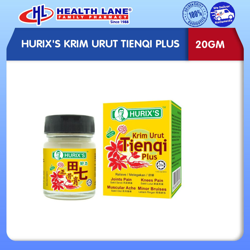 HURIX'S KRIM URUT TIENQI PLUS (20GM)